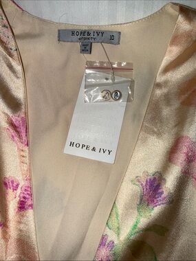 Hope & Ivy Event Priya Maternity Floral Maxi Dress 10 NEW